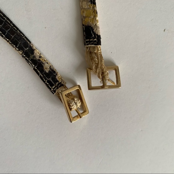 Kate Spade Snakeskin embossed Slingback Heels open toe - Picture 11 of 11